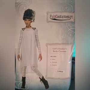 🎃 Halloween Costume Frankie’s Bride Girl’s Size Large